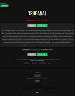 Schermafbeelding trueanal.com