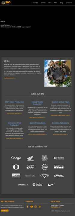 Schermata 360labs.net