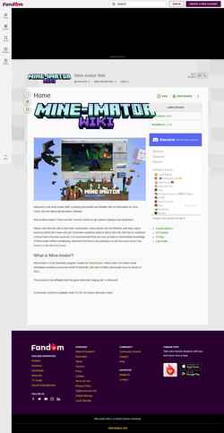 Skærmbillede mineimator.fandom.com