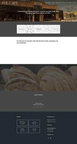 Captură de ecran thecafeames.com