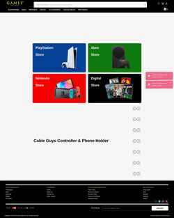 Zrzut ekranu gamestheshop.com