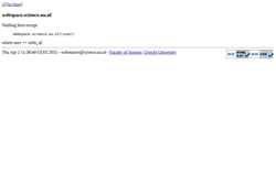 Screenshot webspace.science.uu.nl