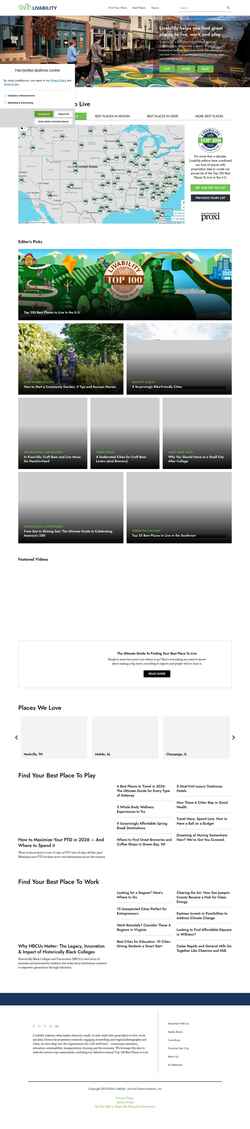 Снимак екрана livability.com