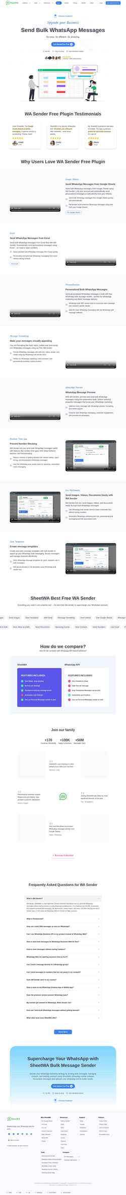 Снимак екрана sheetwa.com