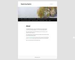 Screenshot amybarnsleymath2.com