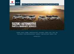 Captura de pantalla suzukiauto.com