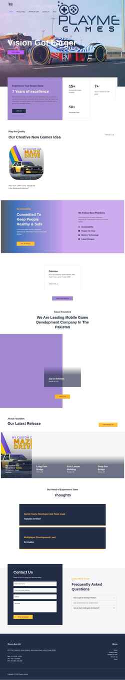 Screenshot playmegames.xyz