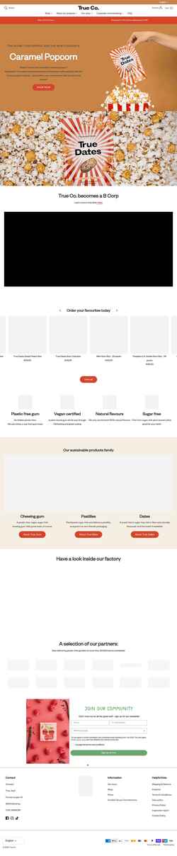 Ekraanipilt truecompany.com