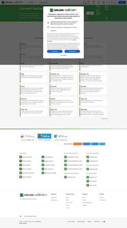 Captură de ecran hash.online-convert.com
