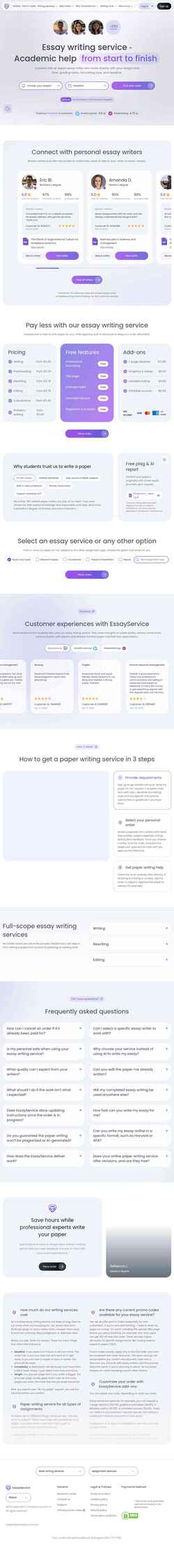 Скриншот essayservice.com