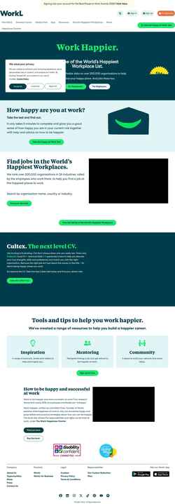 Screenshot workl.com