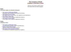 Snímka obrazovky math.geometryof.org