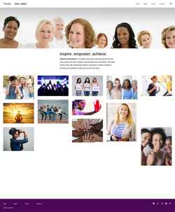 Captura de pantalla shetalksinternational.com
