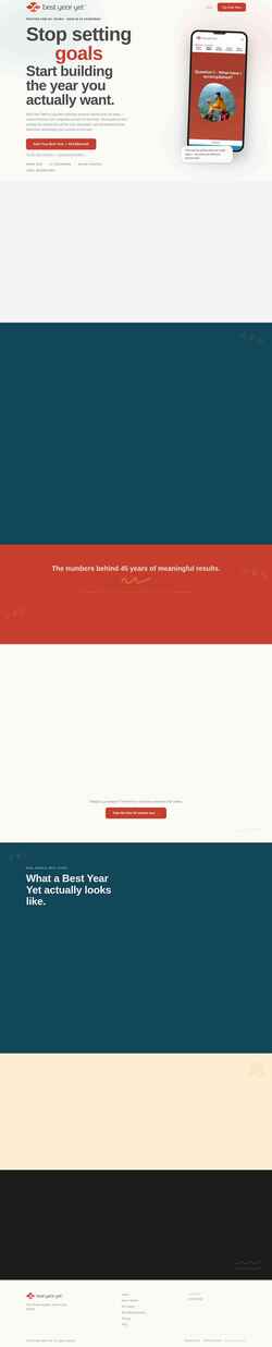 Posnetek zaslona bestyearyet.com