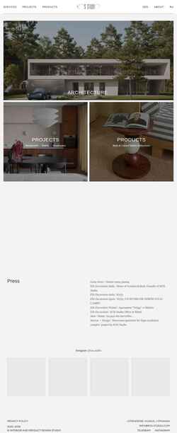 Ekrānuzņēmums kos-studio.com