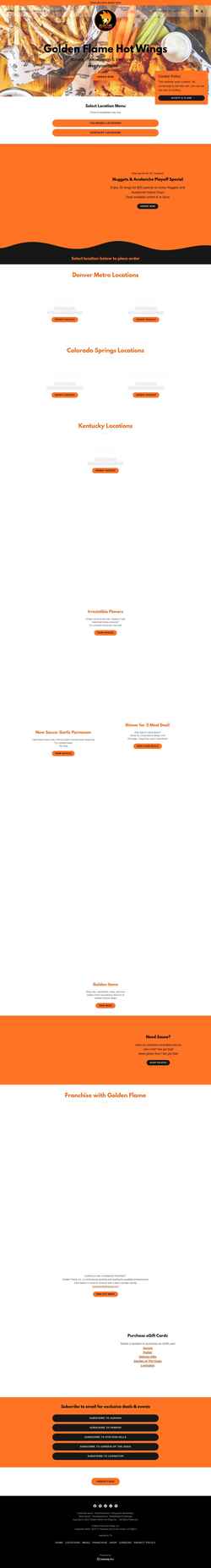 Screenshot gfhwings.com