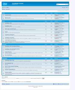 Snímek obrazovky forums.zoneminder.com