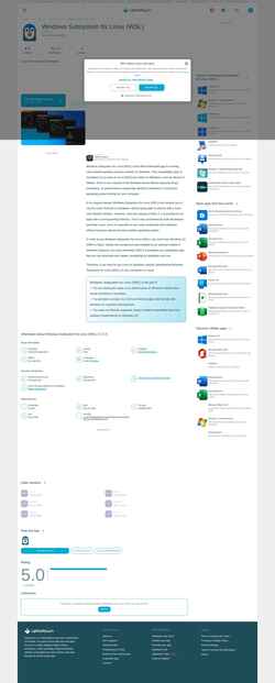 Screenshot windows-subsystem-for-linux.en.uptodown.com