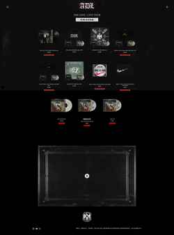 Скриншот yeatofficial.com