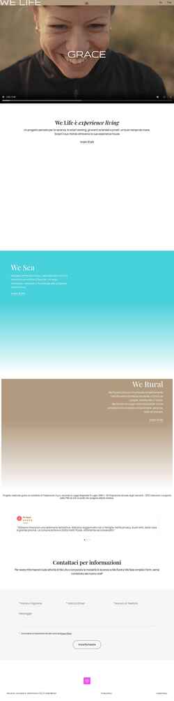 Captura de pantalla welifeway.com
