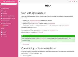 Screenshot help.alwaysdata.com