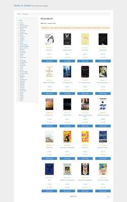 Snimka zaslona books.toscrape.com