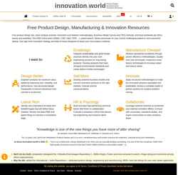 Captura de pantalla innovation.world
