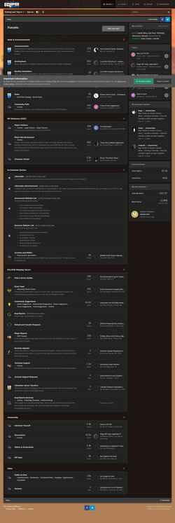 Ekrānuzņēmums forum.eclipse-rp.net