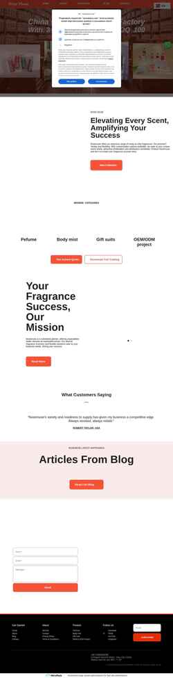 Screenshot nosemuse.com
