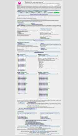 Снимак екрана wampserver.aviatechno.net