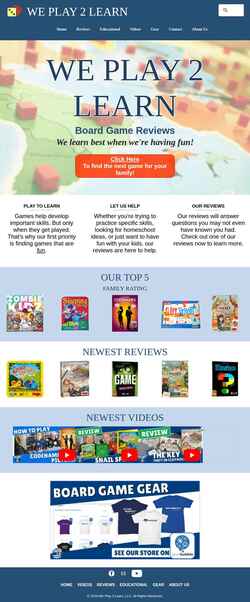 Screenshot weplay2learn.com