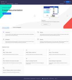 Screenshot docs.coveo.com
