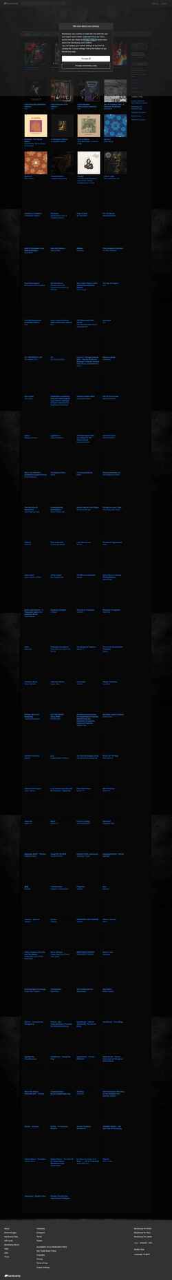 Captura de pantalla infinitefog.bandcamp.com