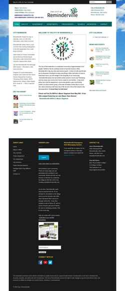 Schermafbeelding reminderville.com
