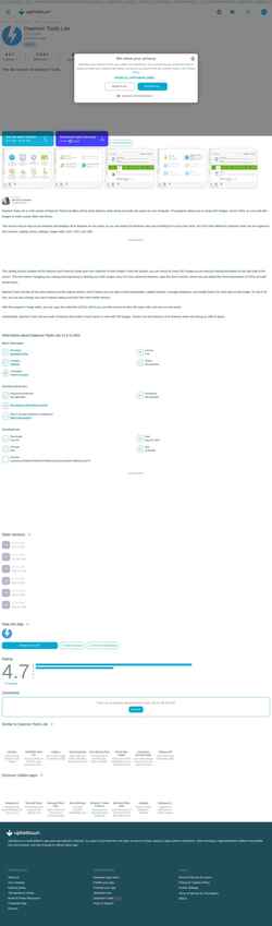 Snímek obrazovky daemon-tools-lite.en.uptodown.com