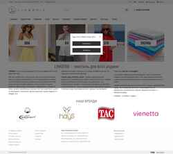 Captura de tela lingerie.ua