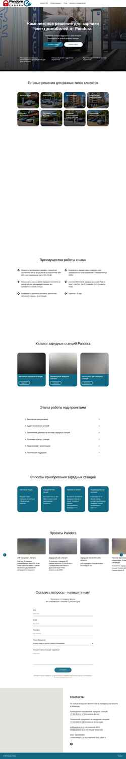 Screenshot pandora-rs.ru