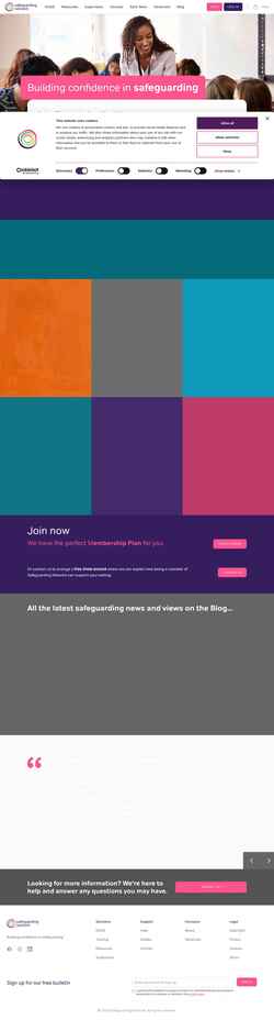 Screenshot safeguarding.network