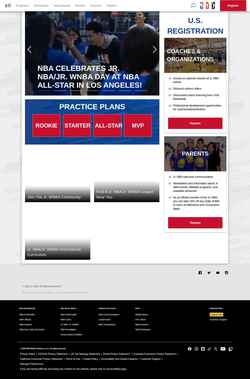 Skärmdump jr.nba.com