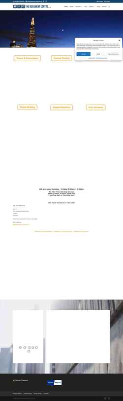 Screenshot document-centre.co.uk