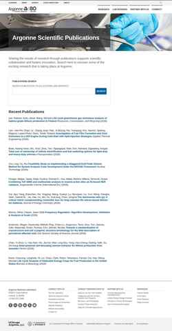 Captura de pantalla publications.anl.gov