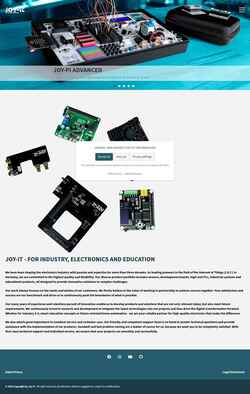 Screenshot joy-it.net