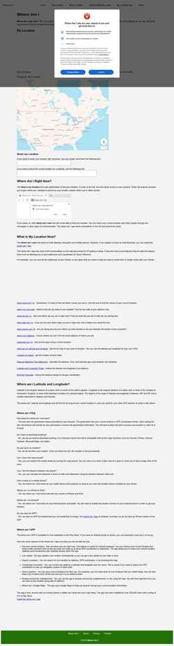 Captura de pantalla where-am-i.org