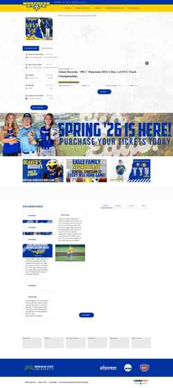 スクリーンショット msueagles.com