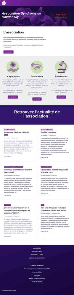 Screenshot asso-mrkh.org