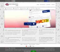 スクリーンショット easy-english24.com