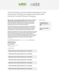Schermafbeelding uexcorp.com