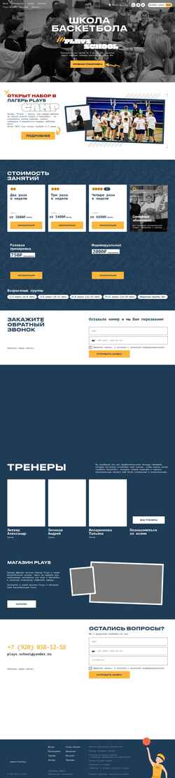 Snímek obrazovky plays-school.ru