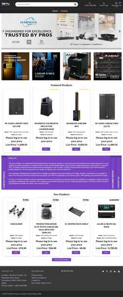Screenshot tmppro.com