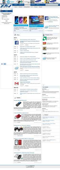 Снимак екрана x-drivers.com